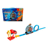 Pista Looping 360 Duplo Com Carrinho Infantil Brinquedo