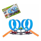 Pista Looping 68 Peças 360 4 Voltas Carrinho Art Brink