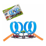 Pista Looping 68 Peças 360 4 Voltas Carrinho Art Brink
