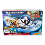 Pista Mario Hot Wheels Kart Circuito Chomp Mattel