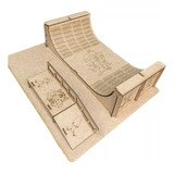 Pista Mini Ramp Skate Dedo Fingerboard Manobras