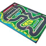 Pista Para Carrinhos Miniatura Corrida Velocidade 100x50cm