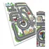 Pista Para Hot Wheels Grande Cidade Para Carrinhos Cor Cinza