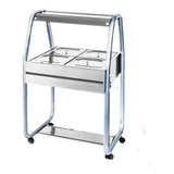 Pista Quente Buffet Self Service 4 Cubas 6 1 Lts Térmico
