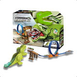 Pista Radical Dinossauro T rex Com Looping 360 Cardoso Toys