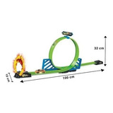 Pista Speedster Neon Brilha Escuro Com Carrinho Polibrinq