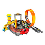 Pista Speedster Pit Stop Com Looping E Carrinho Polibrinq