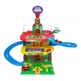 Pista Super Parking Posto Garagem Lava Rápido Maptoys