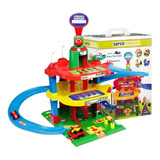 Pista Super Posto Lava Rápido Com Elevador Tipo Hotwheels