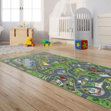 Pista Tapete Hot Wheels Grande Cidade P Carrinhos 160cm