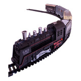 Pista Trem Locomotiva Com Luz E Som Dmt5750 Dm Toys