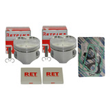 Pistão Anéis Jogo Junta Completo Honda Cb 500 Std 2 Kits