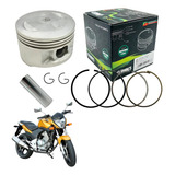 Pistao anel pino trava 0 25 Cb 300r xre 300 2009 A 2015