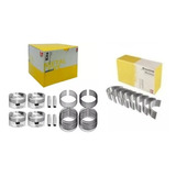Pistão Anel Std Bronzina Biela Std Gol 1 0 16v At Metal Leve
