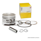 Pistão C Anéis Metal Leve Yamaha Neo 115 Gasolina 1 00