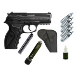 Pistola 6 0 Rossi C11 Co2 Carregador Extra Coldre Bala