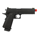 Pistola Airsoft Black Devil Hi capa Green Gás 5 1 1911 Gbb