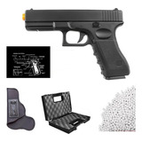 Pistola Airsoft Full Metal Spring Glock V20 Vigor Combo