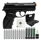 Pistola Airsoft Gas Co2 Rossi C11 6mm Bbs Aço Americanas