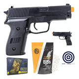 Pistola Airsoft Rossi Spring Glock 24 7 V307 P226 Combo Bbs