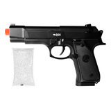 Pistola Airsoft Spring Full Metal Sp92t 6mm Qgk 1000 Bbs