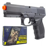 Pistola Airsoft Spring Rossi Pt 24 7 V310 Vigor 6mm Pt24 7