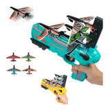 Pistola Arma Brinquedo Lançadora De Aeronaves Criança