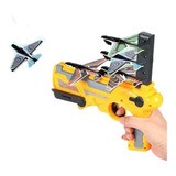 Pistola Arma Lança Aviões Arminha Brinquedo Infantil Oferta