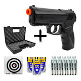 Pistola Arma Rossi Airgun Pressão Co2 Esfera De Aço C11 6mm