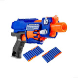 Pistola Arminha Brinquedo Tipo Nerf Automática 20 Dardos