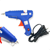 Pistola Cola Quente Ladeira 60w Bastão Grosso Profissional