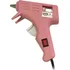 Pistola Cola Quente Rosa Bivolt 10w Botão Liga Desliga