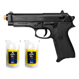 Pistola De Airsoft Spring Sp92 6mm Qgk 2000 Bbs