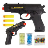 Pistola De Brinquedo Mira Tec 9 Com 900 Bolas De Gel