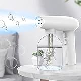 Pistola De Desinfecção De Ozônio Luz Azul Portátil Nano Atomização Pistola De Desinfecção De Carga Portátil