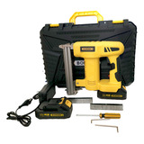 Pistola De Grampos Profissional Elétrico Portátil 21v