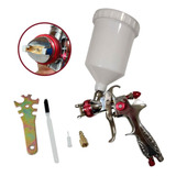 Pistola De Pintura 600ml Hvlp Profissional 1 3mm Ev887 Evald