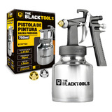 Pistola De Pintura Ar Direto 750ml 2 Bicos 1 3mm Uso Geral Btpp750 The Black Tools