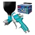 Pistola De Pintura Automotiva Teflon Hvmp 1.0mm 600ml P1p