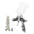 Pistola De Pintura De Gravidade Hvlp 1,4mm 600ml As400 Puma Prateado