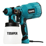 Pistola De Pintura Elétrica E Pulverizador Hvlp 550w 3 Bicos 220v