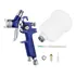 Pistola De Pintura Hvlp Profissional Mini H-2000 Cor Azul-marinho