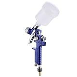 Pistola De Pintura Lorben H 827 HVLP Gravidade 2 Bicos 1 4 E 1 7mm 600ml GT548