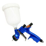 Pistola De Pintura Profissional Lvmp Webkits Tbs555 1 3mm Cor Azul