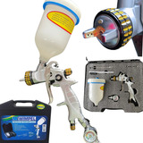 Pistola De Pintura Wimpel Mp 260 Bico 1 3 600ml Com Maleta