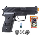 Pistola De Pressão Airsoft Vg P226 2124 Mola 6mm barato