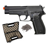 Pistola De Pressão Kwc P226 Steel Mola Slide Metalico 4 5mm