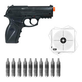 Pistola De Pressão Rossi C11 4 5 10 Cil Co2 12g Alvo