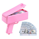 Pistola Dinheiro Money Gun Brinquedo Revolver Divertida