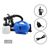 Pistola Elétrica Pulverizadora De Pintura Hlvp Compressor